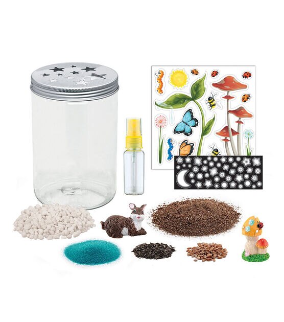 Creativity For Kids Grow 'N Glow Terrarium Kit, , hi-res, image 2