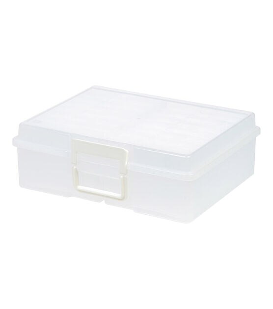 Photo Case 4x6,Photo Storage Box Seed Organizerx with 16 Inner