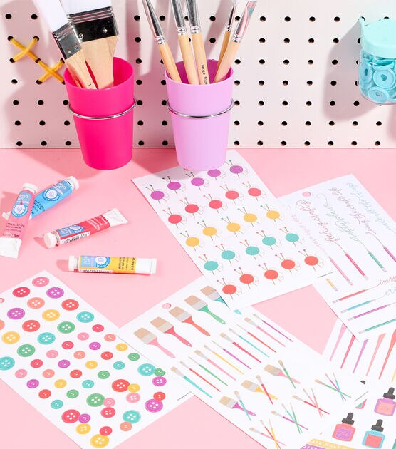 689pc Mood Tracking Happy Planner Sticker Pack