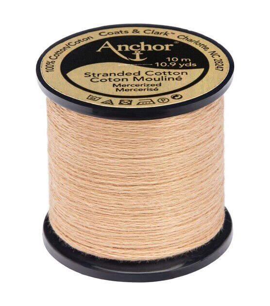 Anchor Cotton 10.9yd Neutral Cotton Embroidery Floss, , hi-res, image 1