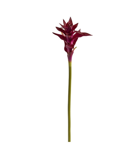 Nearly Natural 11 Spring Red Bromeliad Artificial Flower Stems