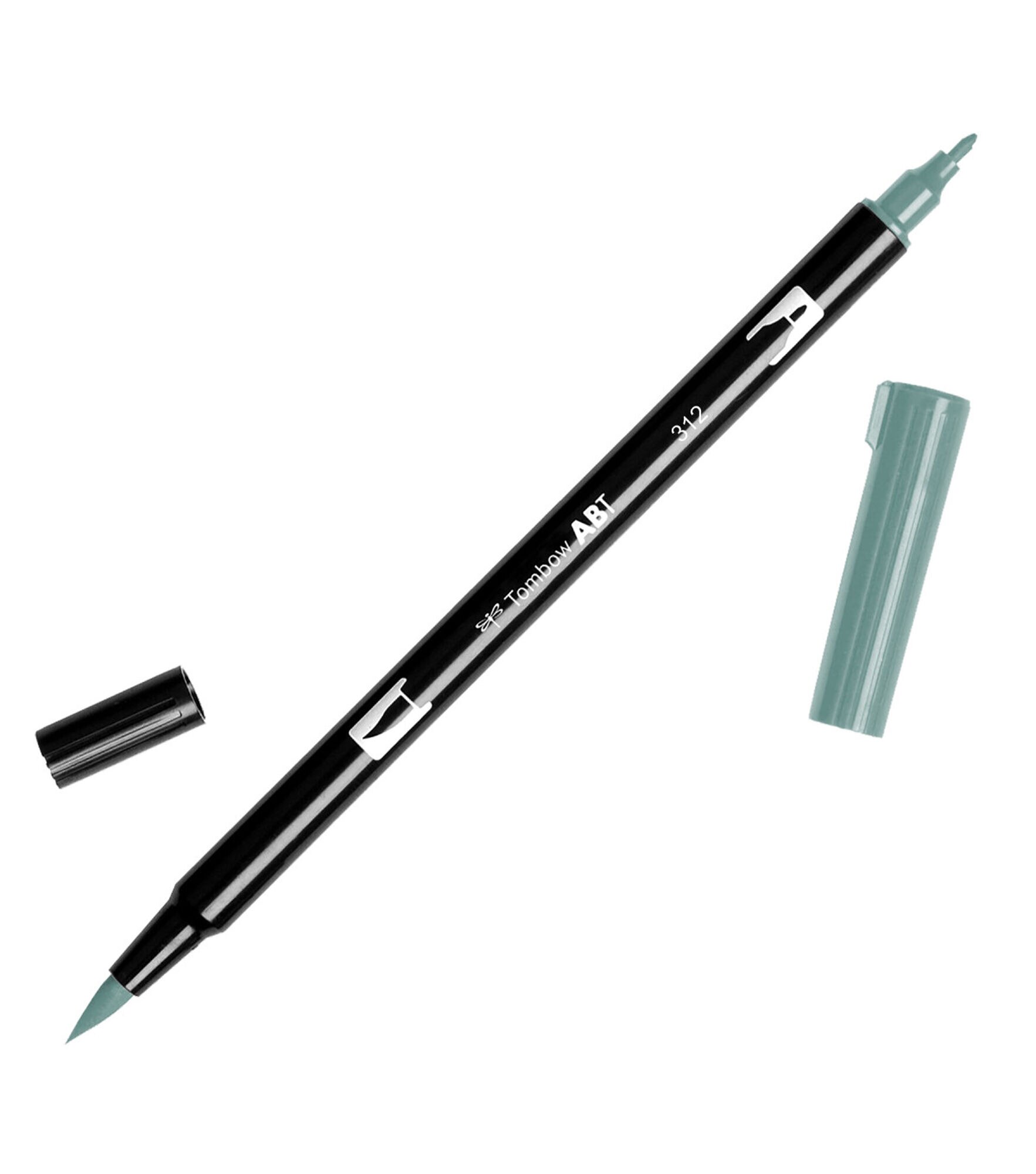 Tombow Dual Brush Pens, 312 Holly Green, hi-res
