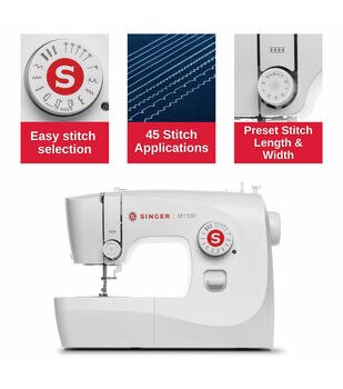 SINGER 4432 Heavy Duty Sewing Machine - Unboxing. How to Select Stitches,  Stitch Length & Width? 拆箱 