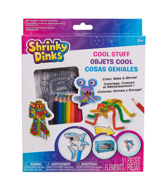 Create, Oven Bake and Shrink With This Unique Shrinky Dink Jewelry Making  Kit for Kids