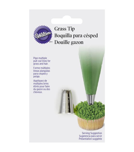 Grass Icing Tips 3 Sizes Stainless Steel Icing Nozzles Cake Icing Tools  Cake Decorating Tool Buttercream Grass Tips 