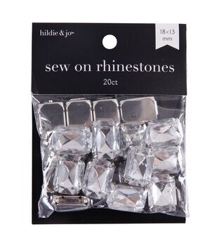 50g Iridescent Flatback Rhinestones by hildie & jo
