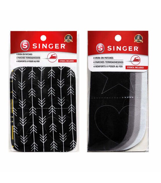 Singer Diy Iron-on Fabric Patches Kit : Target