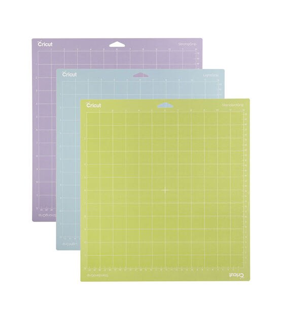 Cricut 12" x 12" Multicolor Adhesive Cutting Mats 3ct, , hi-res, image 2