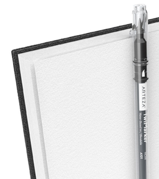 Arteza Premium White Charcoal Pencils For Drawing, Sketching, And