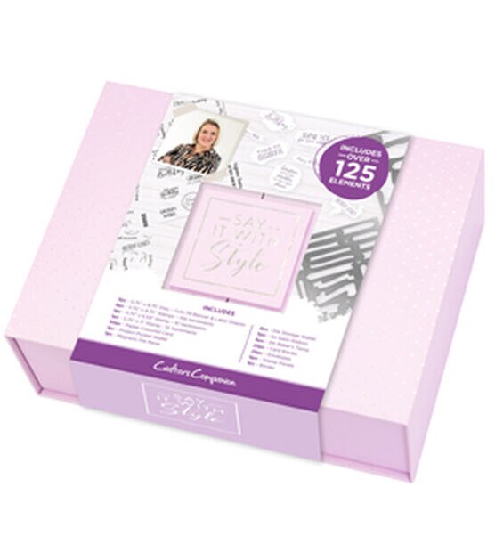 Crafter's Companion Say It With Style Craft Box Kit