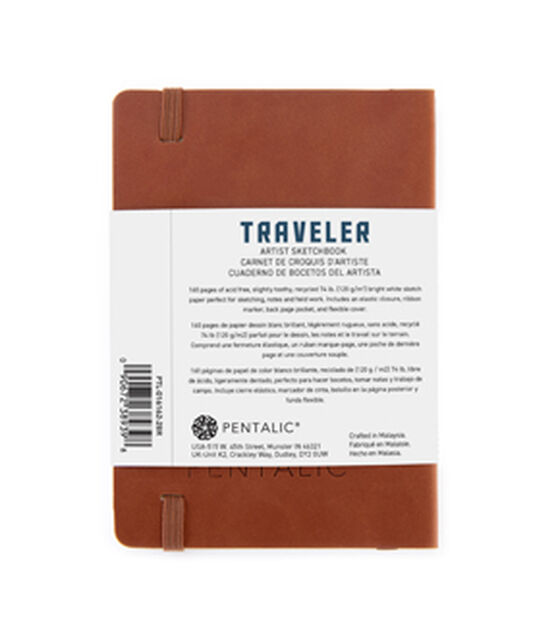 Pentalic Traveler Pocket Sketchbook 