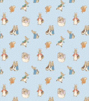 1/2 METRE - Bluey Family Fun Cotton Fabric - 100% Cotton Fabric