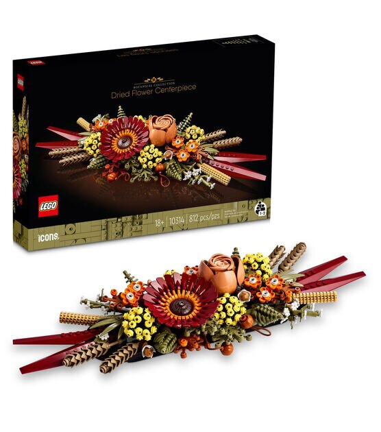 LEGO® 10313 Icons Wildflower Bouquet Flowers Set for Adults