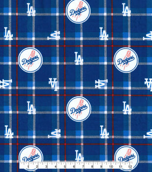 Fabric Traditions MLB Los Angeles Dodgers Vintage Cotton 14418-B (WA)