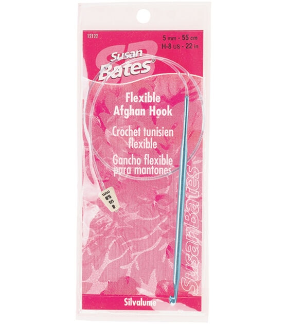 Flexible Afghan Hook - 6mm, Hobby Lobby