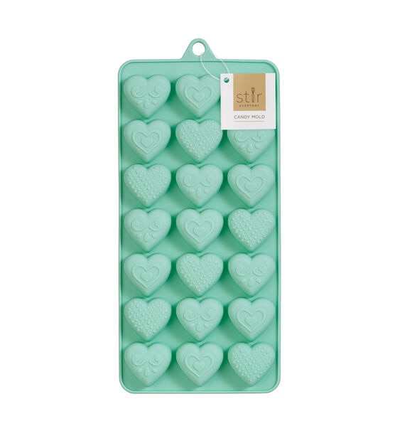Silicone Candy Making Mold 4 Piece Set Hearts