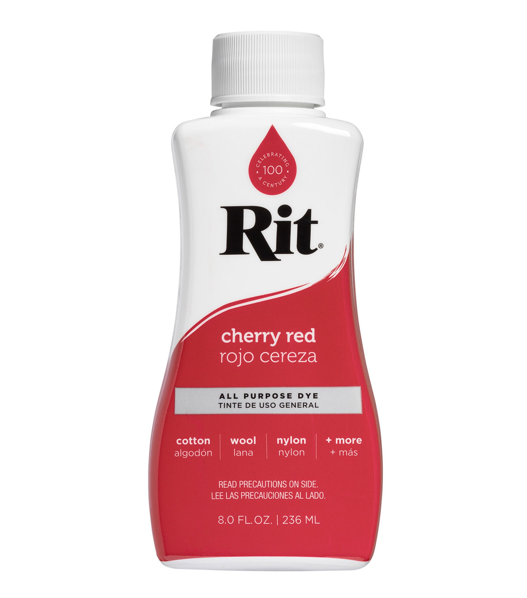 Rit 8oz All Purpose Liquid Fabric Dye, Cherry Red, hi-res