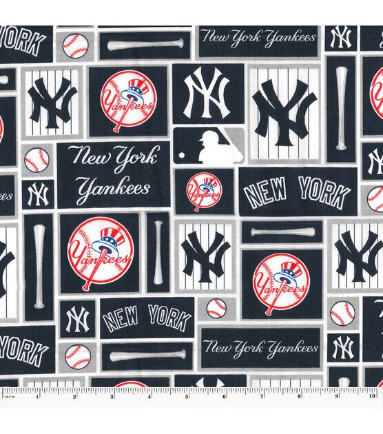 New York Yankees Classic Pinstripe Logo Type Die-Cut Round STICKER