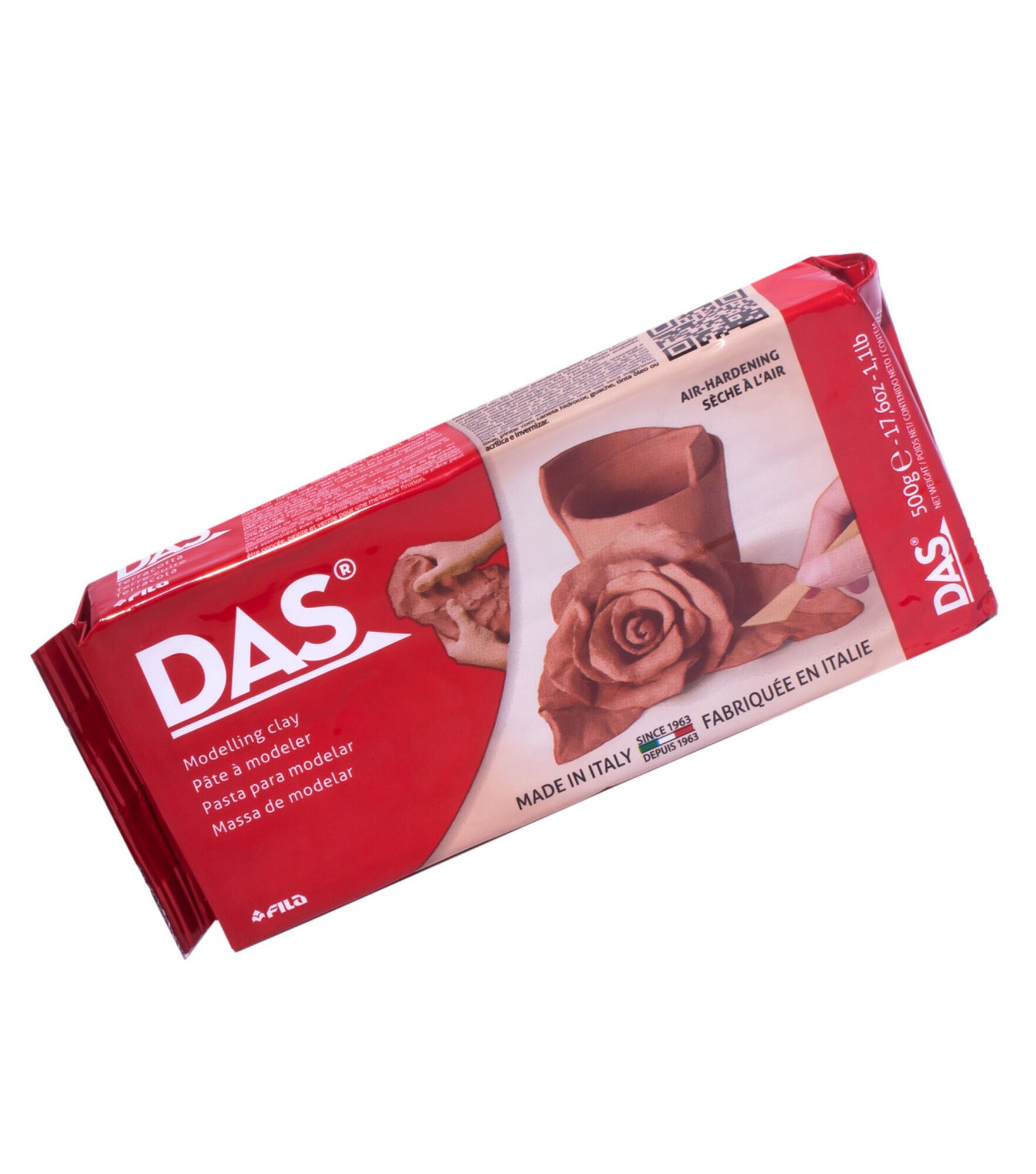 Das Air Hardening Clay 1.1 lb. Terra Cotta