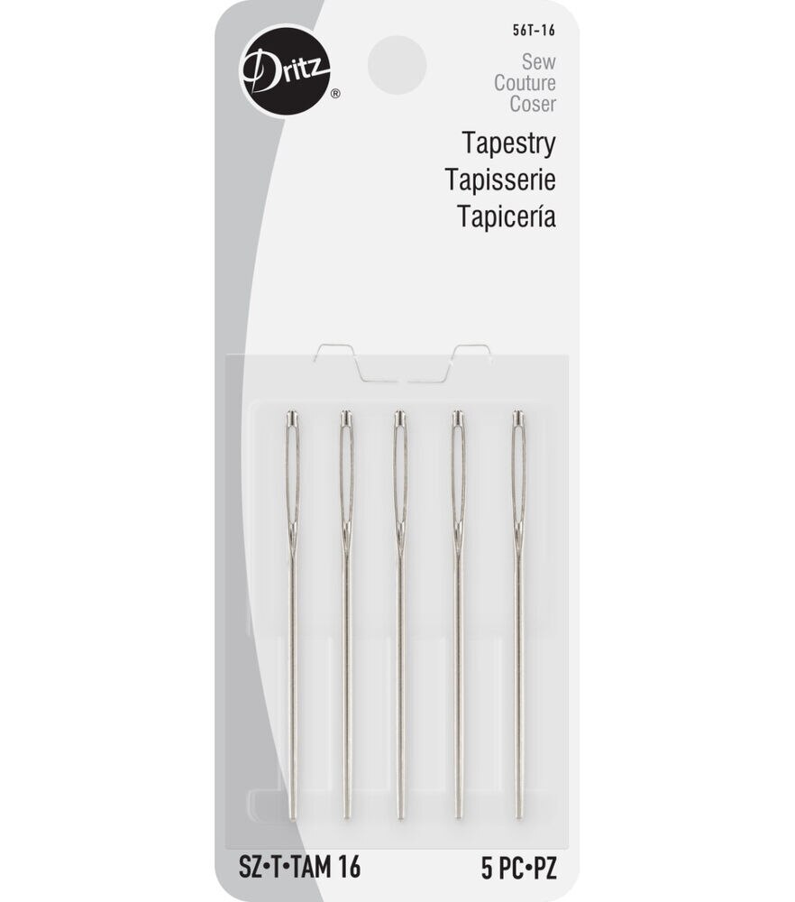 Tapestry needles by Prym - size 18 | 6 needlepoint needles