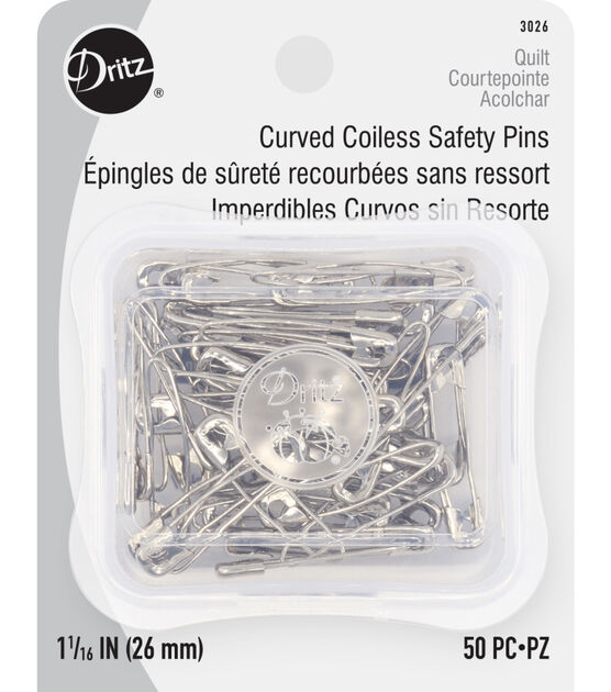 the Jewelry Shoppe, Other, New Unopened Packs Of Nickle Free Coiless  Safety Pins 25 Per Pack 40 Total