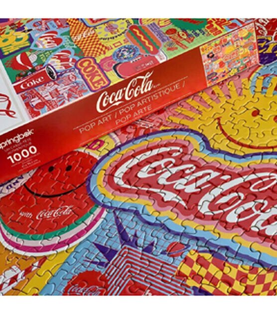 Springbok Coca-Cola Pop Art Jigsaw Puzzle - 1000pc