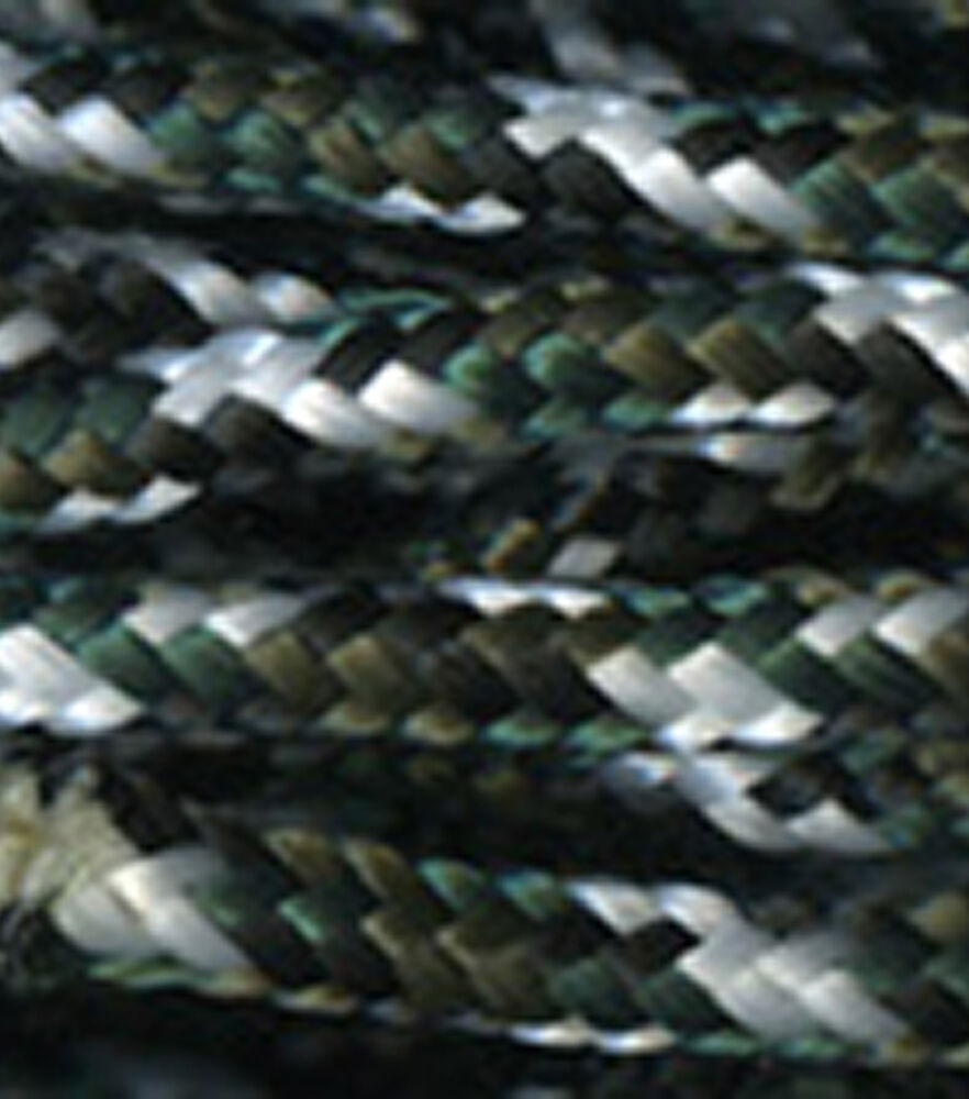 3mm x 21' Parachute Cord, Army Camouflage, swatch