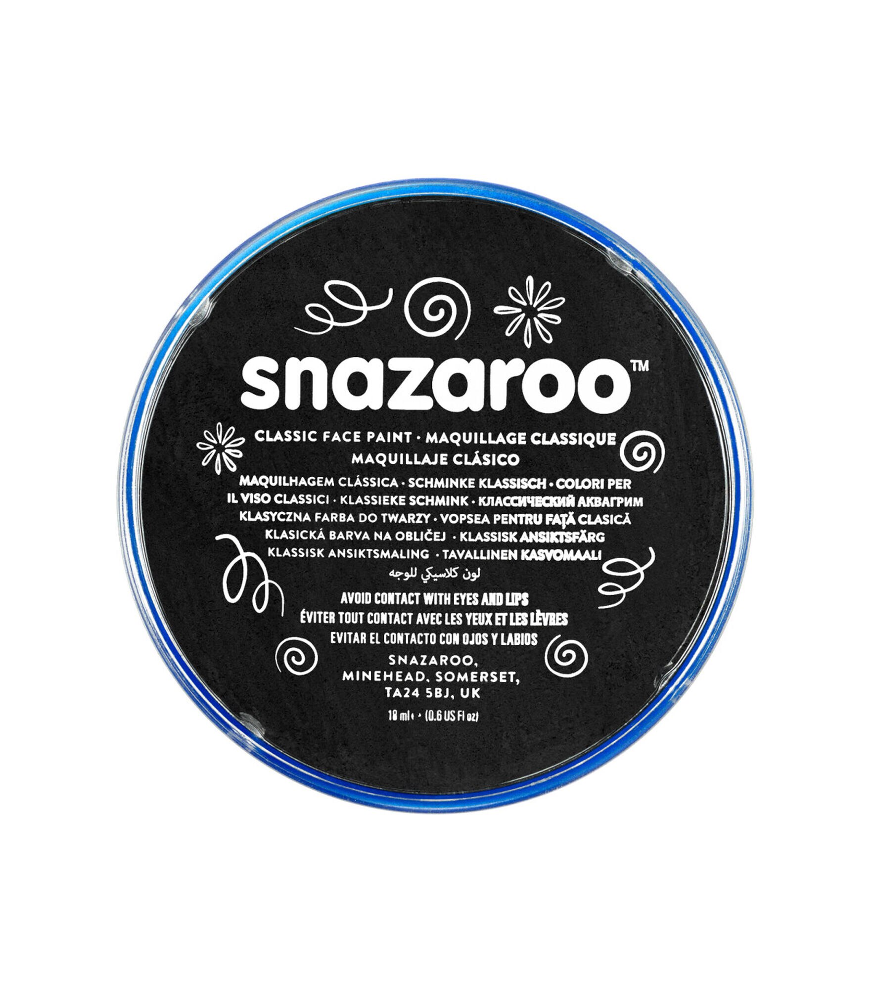 Snazaroo Classic Face Paint, 18ml, Pale Yellow 