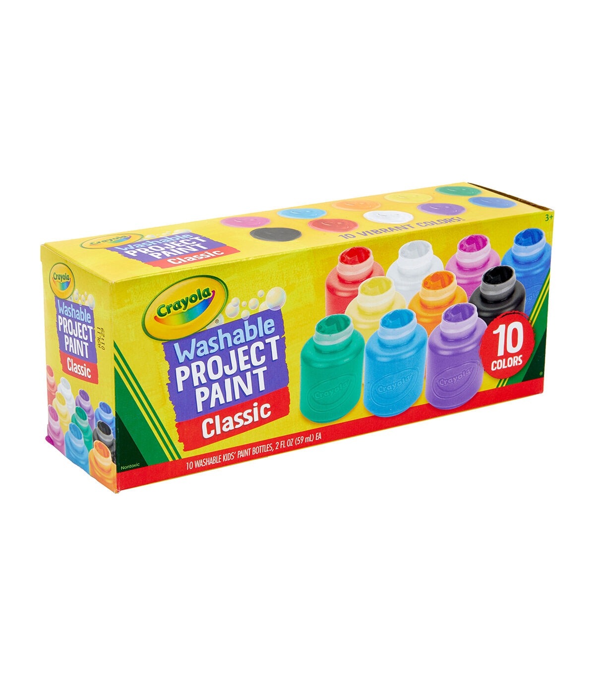 Crayola Kids' Washable Paint - 10 pack, 2 fl oz bottles