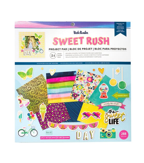 SWEET RUSH Puffy Stickers- PRE-ORDER – Vicki Boutin Design