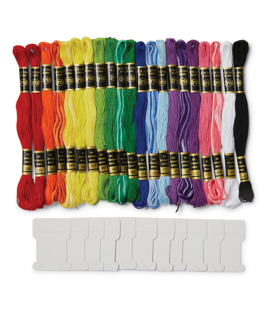 Big Twist 8.7yd Rainbow Cotton Embroidery Floss 105ct - Big Twist Yarn - Yarn & Needlecrafts