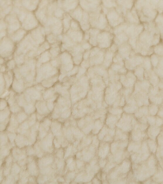 Shearling Ivory Off White Fur Fabric