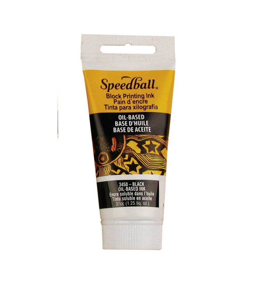 Speedball | Oil-Based Block Printing Ink 1.25oz Black