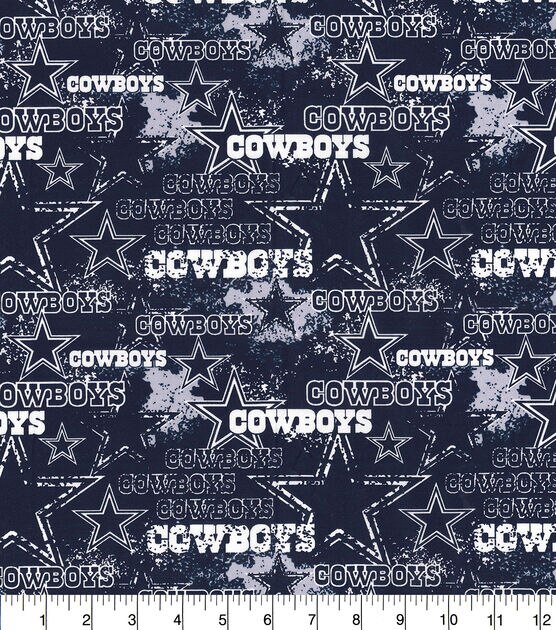Fabric Traditions Dallas Cowboys Cotton Fabric Distressed