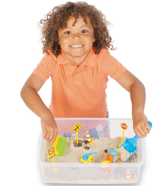 Creativity for Kids Construction Zone Sensory Bin Play Set, , hi-res, image 4