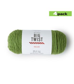 Crafted by Catherine Arctic Twist Yarn, 100% Polyester, 54 yd