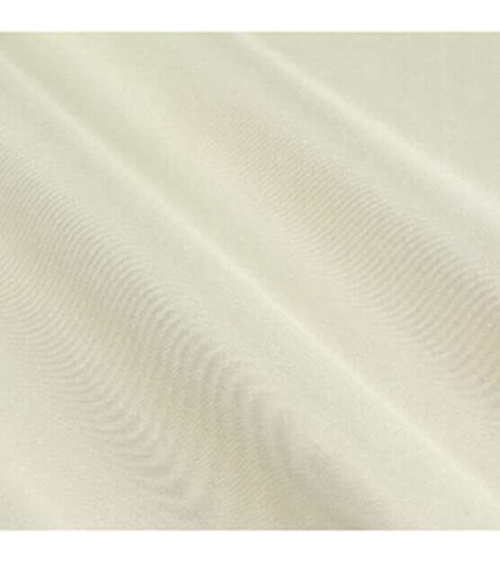 Roc-Lon 54" Ivory Rain-No-Stain Drapery Lining Fabric