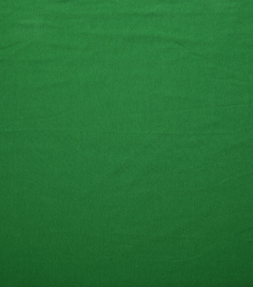 Solid Interlock Knit Fabric, Fern Green, swatch, image 4