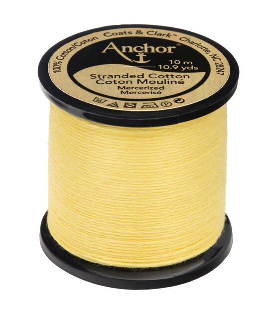 Anchor Cotton 10.9yd Yellows & Browns Cotton Embroidery Floss, , hi-res, image 1