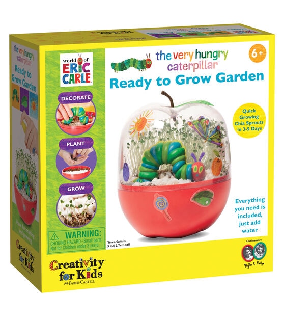 Creativity For Kids 9" The Very Hungry Caterpillar Grow Garden Kit 2ct