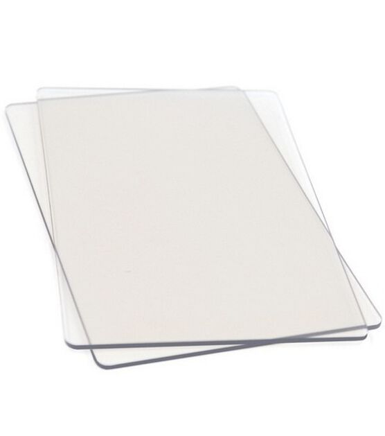 Pair of Cutting Plates Embossing Pads Compatible Sizzix Big Shot
