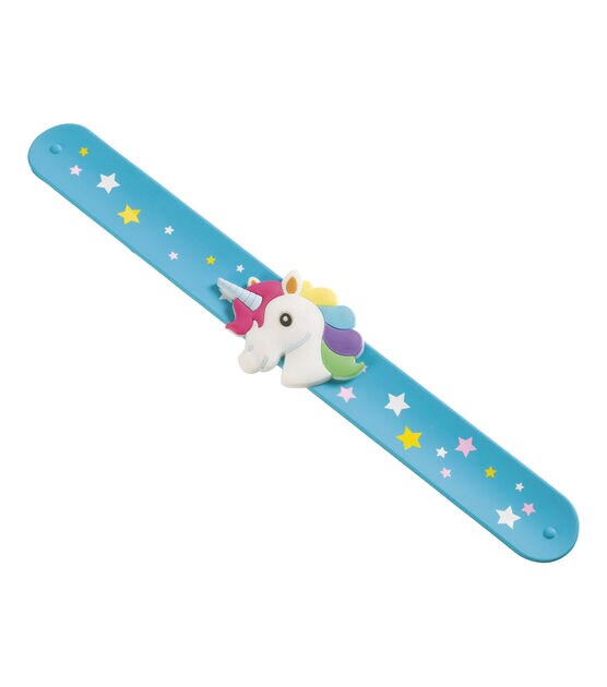 Assorted Color Unicorn Slap Bracelet