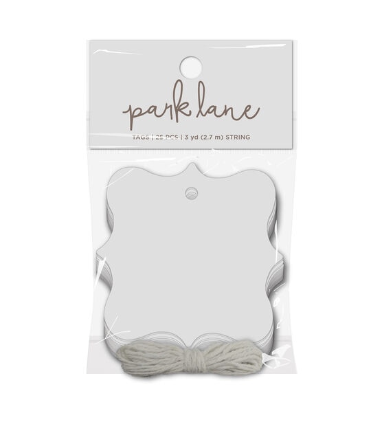 Park Lane Tags with String, , hi-res, image 1