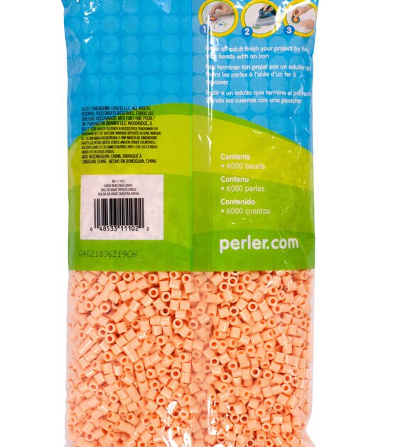 Perler Beads 6,000 / PKG-Grey