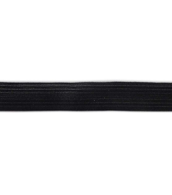 1/2" x 1.5yd Black Braided Elastic by Fabany, , hi-res, image 3