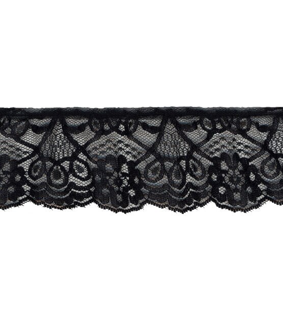 Simplicity Lace Ruffled Trim 2.5'', , hi-res, image 2