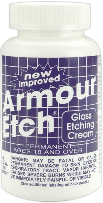 Armour 10oz Glass Etching Cream