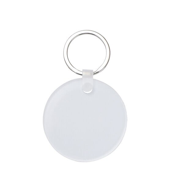 Round Acrylic Keychain Sublimation Blanks