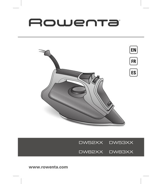 Rowenta Pro Master Xcel Steam Iron DW83