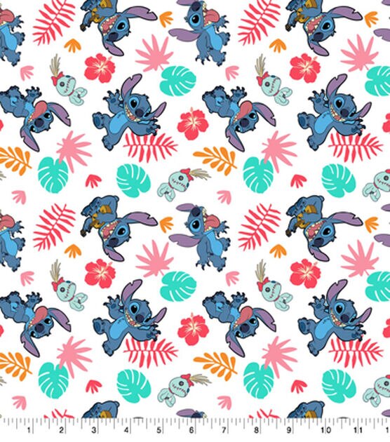 Stitch And Scrump Fun Disney Cotton Fabric | JOANN